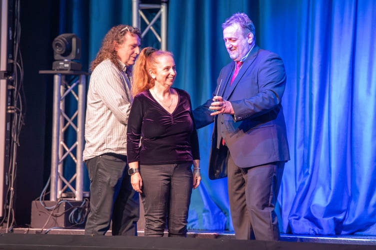 Tenby community Awards 2025 - Vince and Fiona Malone
