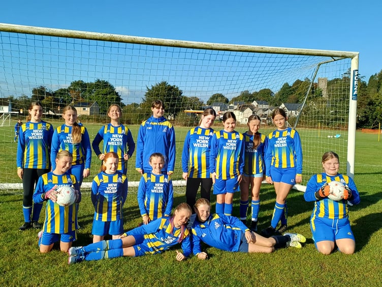 Kilgetty AFC U13s Girls - Fairtrade Fortnight