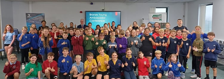68 Pembrokeshire pupils attended the Bronze Young Ambassador Conference