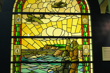 The Pembroke Dock RAF Memorial Window at Hendon