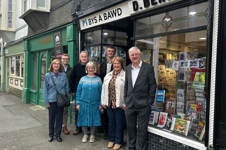Mark Drakeford, Welsh town business