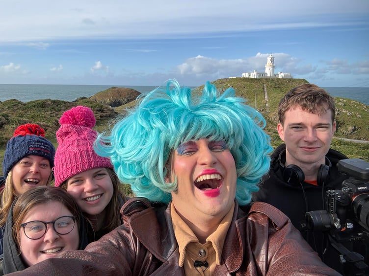 Belinda Beehive and the team out and about across Pembrokeshire on October 29