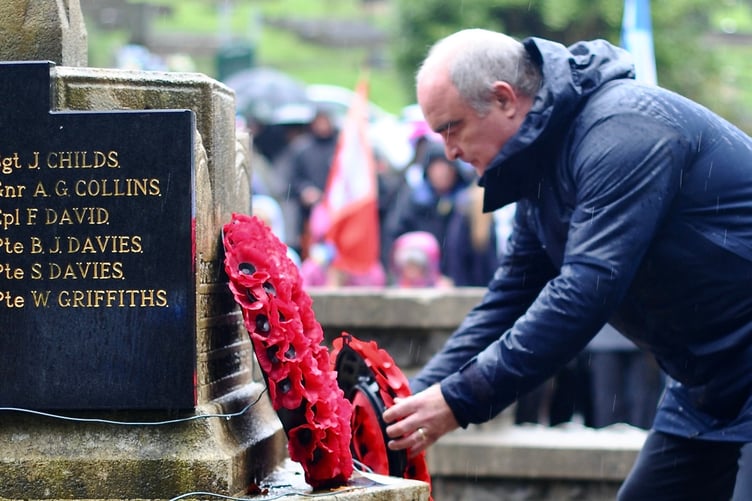 Saundersfoot Remembrance 2025