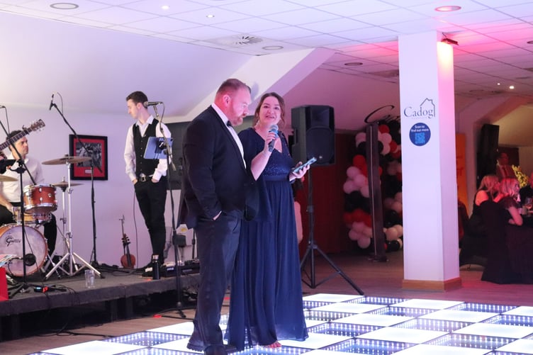 Representatives from Sandy Bear tell their story