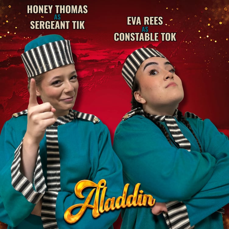 Comedy duo Honey Thomas and Eva Rees - Aladdin