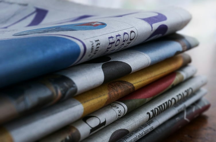 Pile of Newspapers - delivery - news - paper