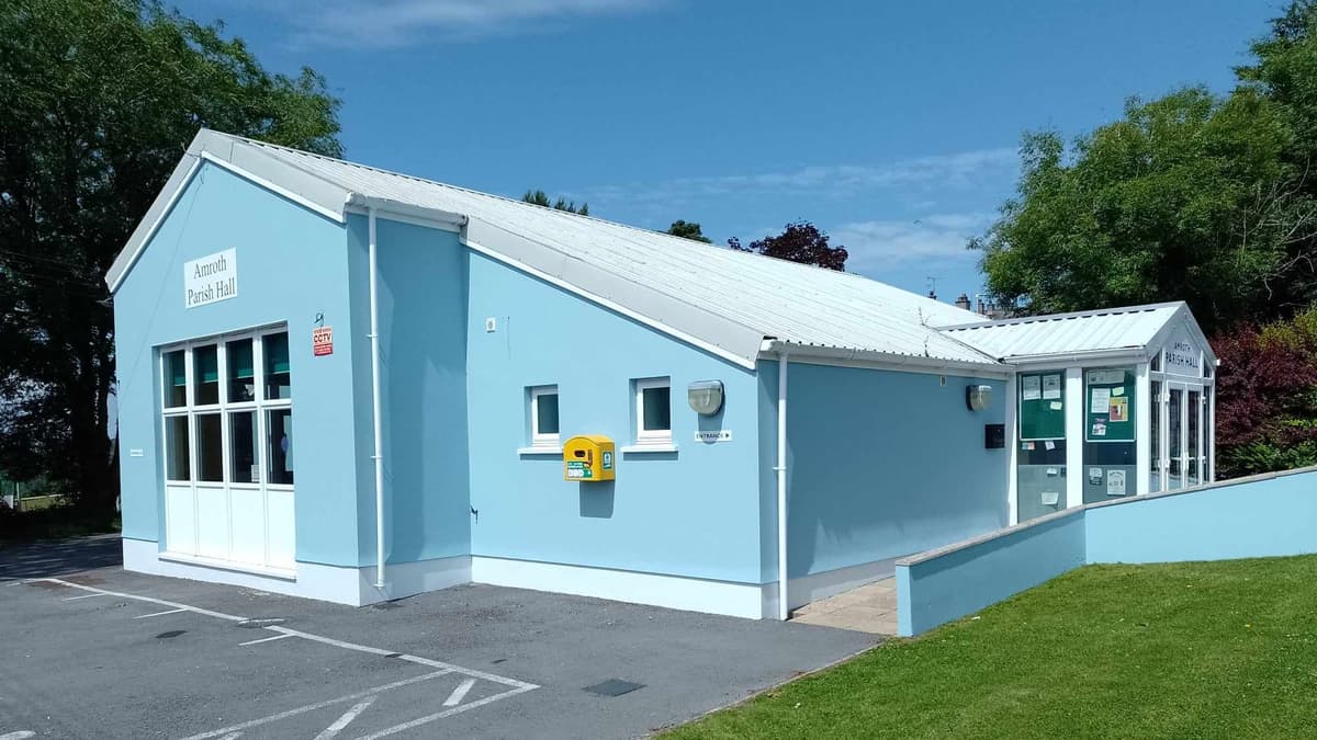 Join weekly events at Amroth Parish Hall