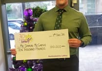 £10,000 Christmas win for lucky player!