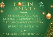There’s Noël in Neyland - oh yes there is!