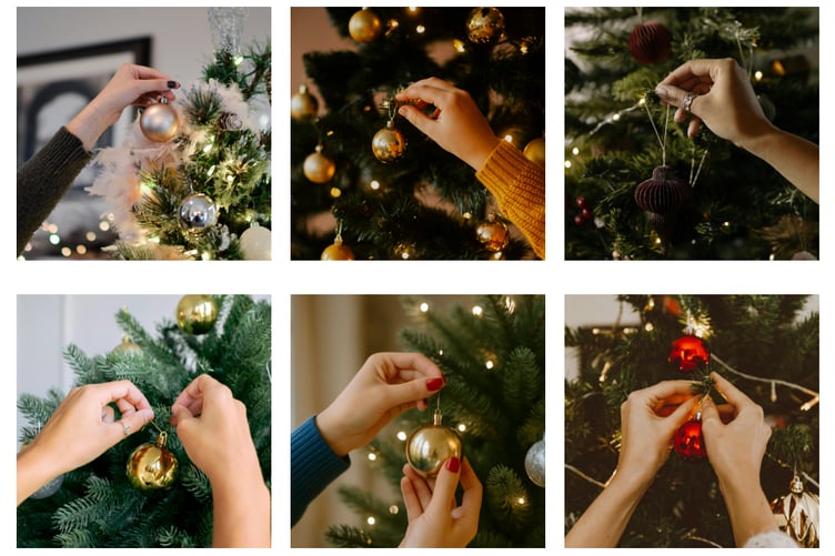 Christmas quiz - christmas tree baubles