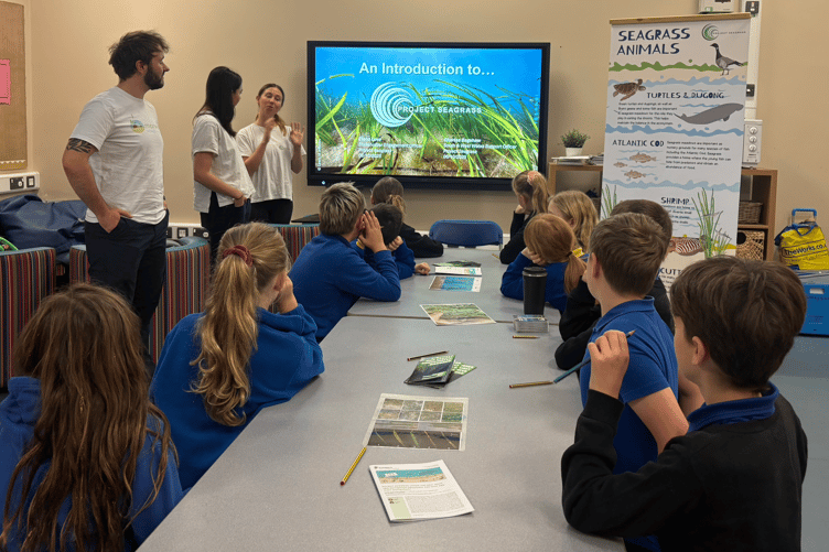 Introduction to Project Seagrass with Elena, Emma and Charles