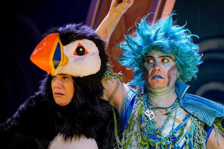 Puffin and Periwinkle - Rapunzel pantomime 2025