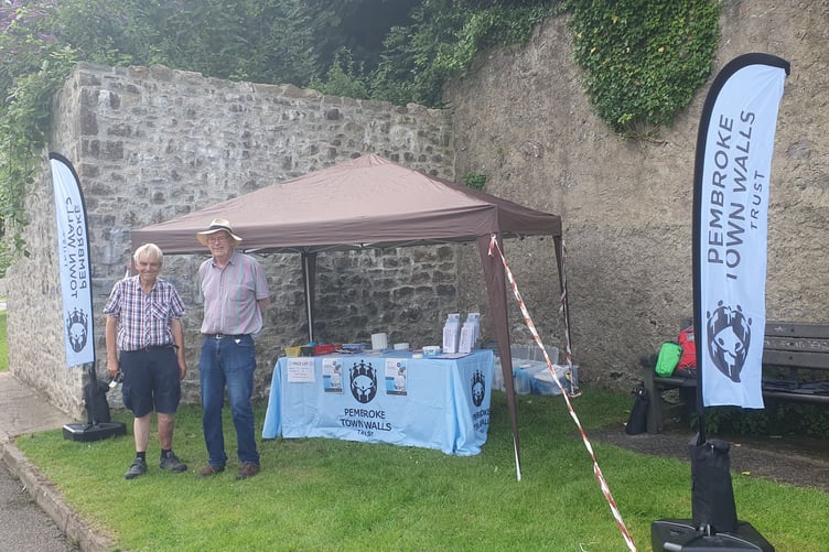 Pembroke Town Walls Trust at the 2025 River Rally