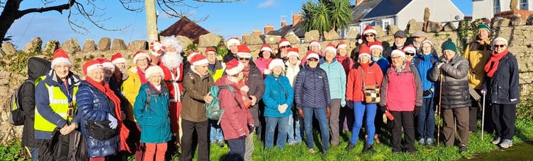 Steps2Health’s annual Santa Walk