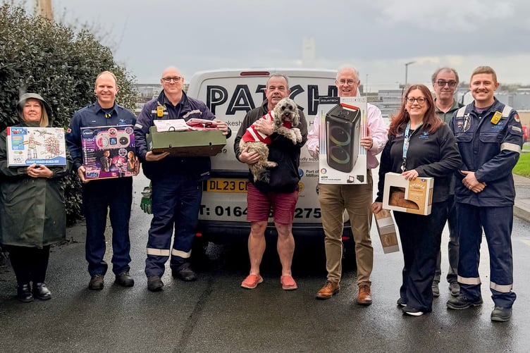 Valero collected toys and raised over £6,000 for PATCH, helping local children enjoy a magical Christmas.