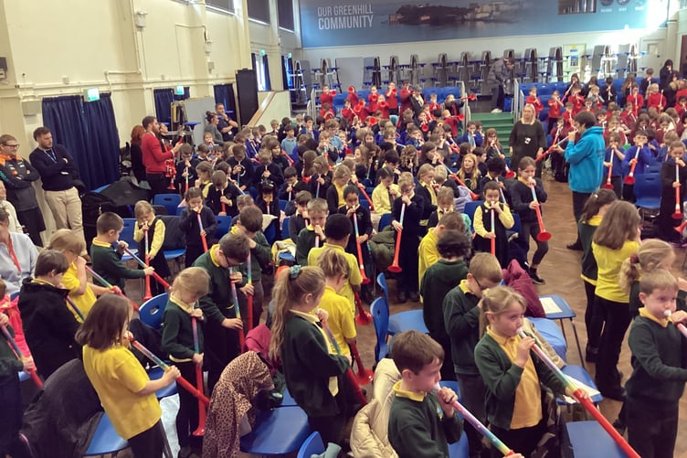 Celebration Performance at Ysgol Greenhill