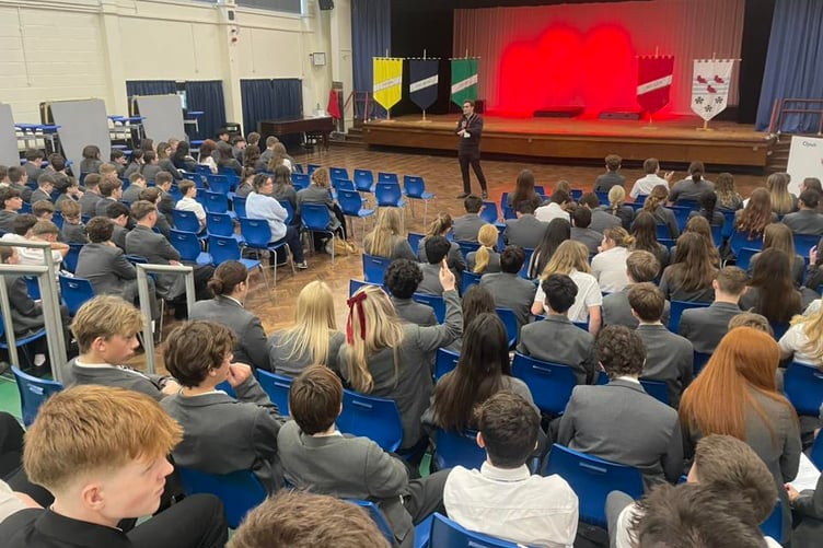 Henry Tufnell at Ysgol Greenhill School