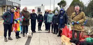 Saundersfoot in Bloom and Wombles talk at St Issell’s WI