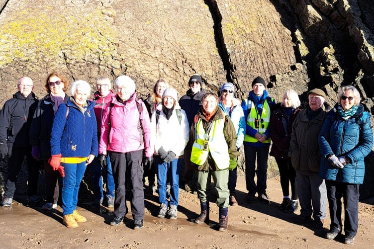 Speedies by Goscar Rock, Tenby on January 17