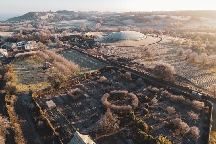 The National Botanic Garden of Wales in winter
