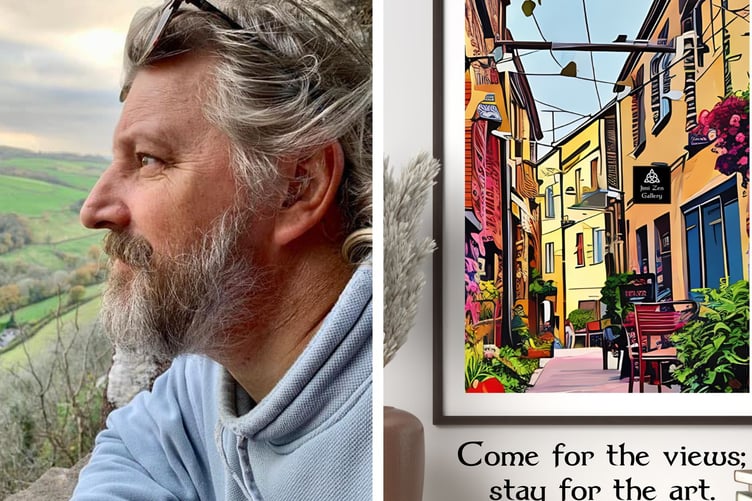 The Jimi Zen Gallery on Sergeants Lane, Tenby opens on March 1, St David’s Day