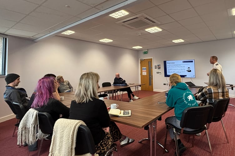 The Business Fire Safety Engagement Event at Saundersfoot