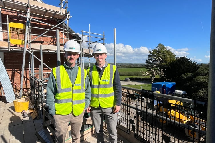 Dylan Bowen and Iori Lewis, apprentices