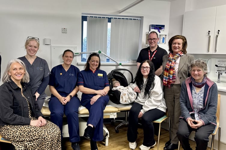 First Minister Eluned Morgan in Aberystwyth