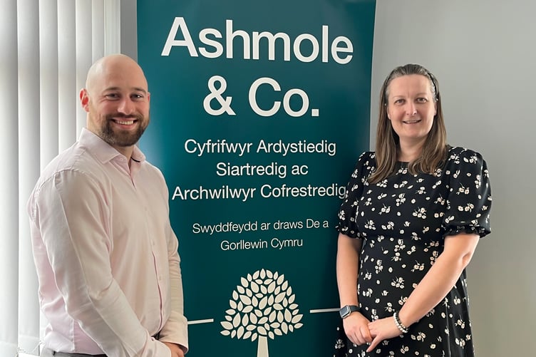 Ashmole & Co’s new associates Sam Jones and Lucy Jones