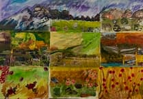 Community art project lights up Carew's Warm Space