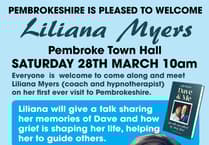 Meet Liliana Myers at Pembroke Town Hall this Saturday