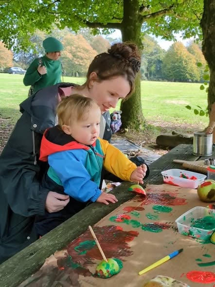 The First 1,000 Days outdoor play programme especially supports families navigating neurodevelopmental differences