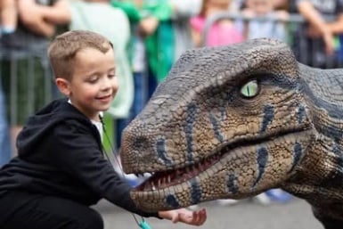Dinomania comes to Milford Waterfront this half term