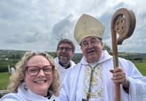 Bishop Dorrien celebrates anniversary of Cosheston Church Together in Worship service