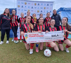 Kilgetty AFC hosts Junior Football Festival with Fair Trade kick