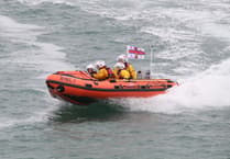 RNLI Lifeboat aids yacht twice