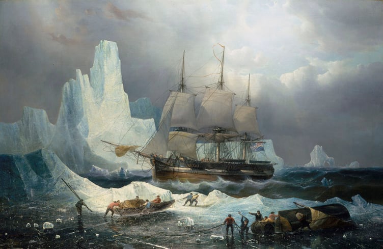 HMS Erebus in the Ice