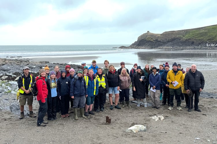 Pembrokeshire Marine Code Training Day attendees explored the geology and ecology of one of Pembrokeshire’s most fascinating coastal locations.