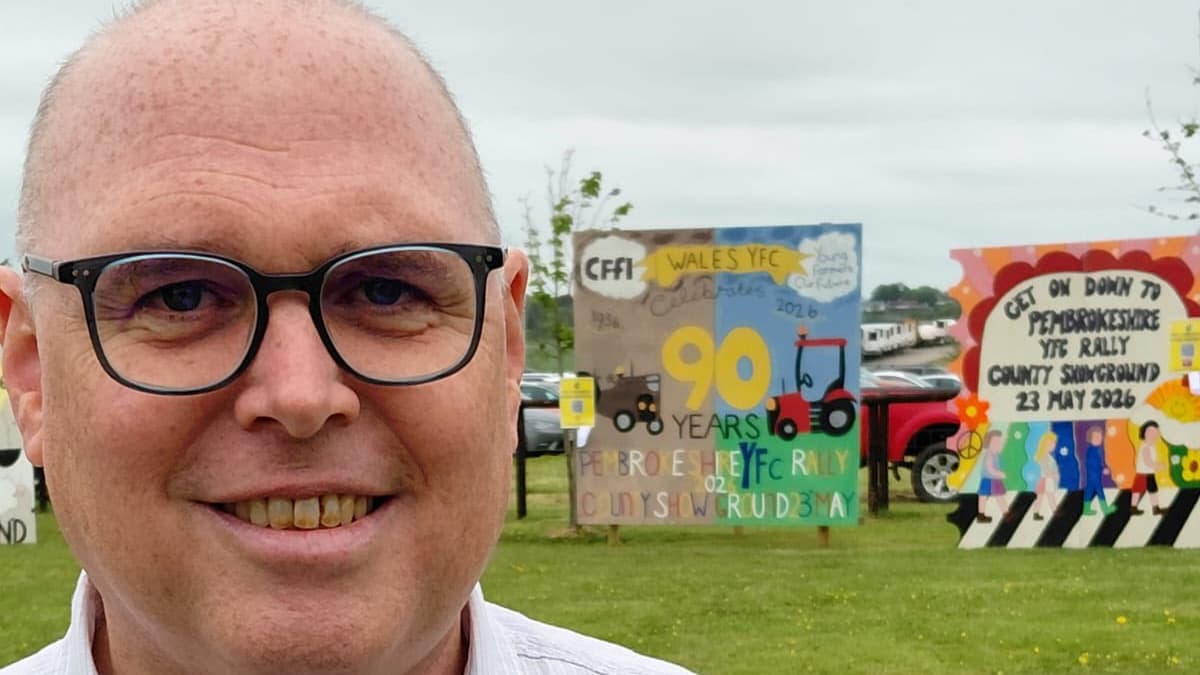 Paul Davies champions YFC, raises local issues