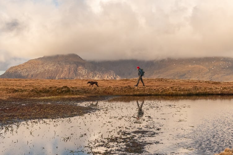 Tenby Camera Club’s Print of the Year: Walking Eyri by Ali Rees