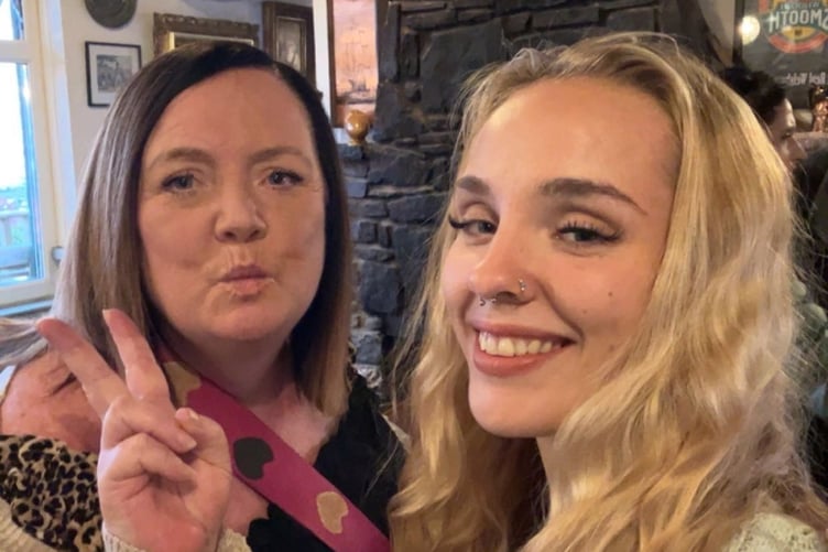 Kate Preston with daughter Molly Siswick