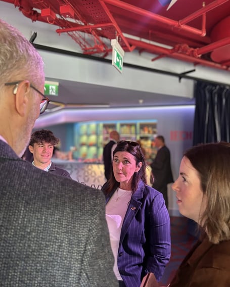 Claire Archibald MS in discussion with Transport for Wales
