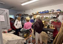 Whitland WI enjoys informative Community Shed tour