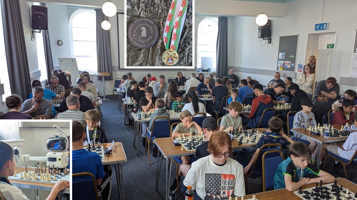 Pembrokeshire's first County Chess Match in 50 years