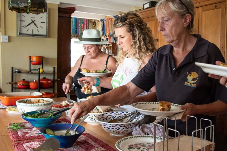 Pencw Cheese Long Lunch tour and walk - Penrhiw Farm
