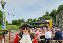 Mayor Represents Narberth at Haverfordwest’s Beating of the Bounds