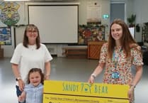 £1.540 raised for Sandy Bear Children’s Bereavement Charity