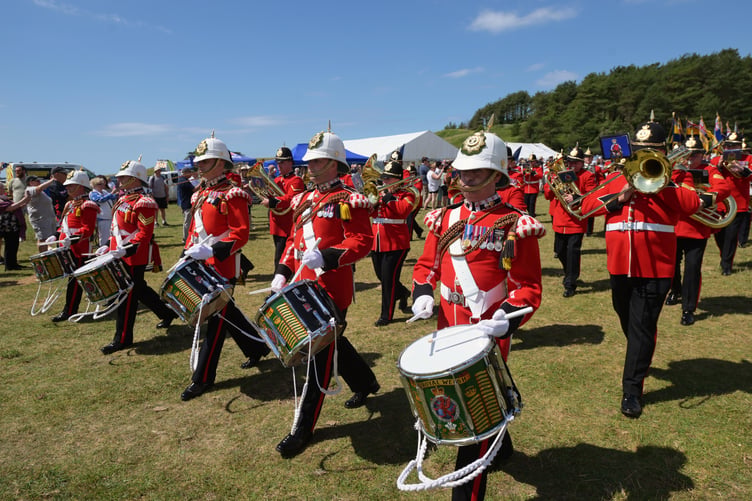 The free, family friendly event began with a parade including serving members of the Armed Forces, veterans and cadets.
