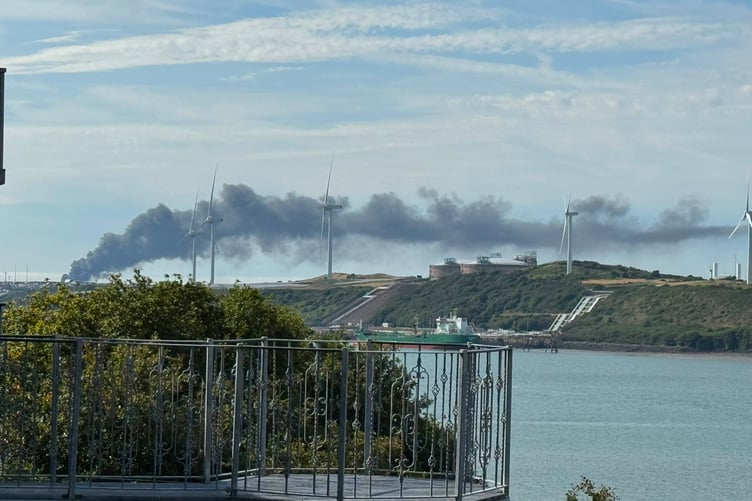 Emergency services were called to the Impala blaze shortly after 5pm.
