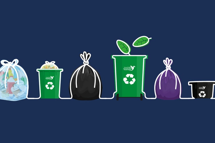 Bin collections, recycling, refuse